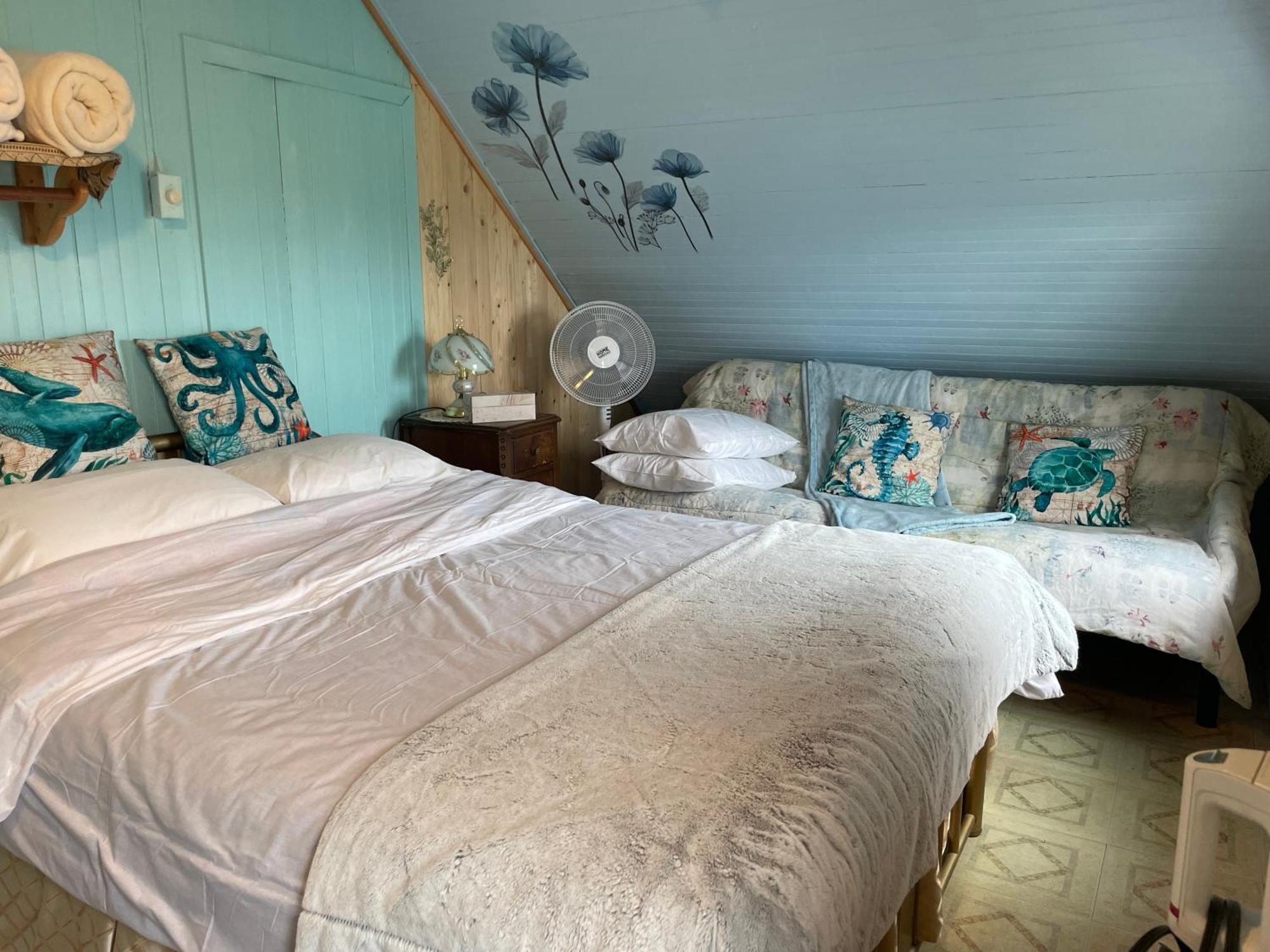Gite La Belle Forillonne Chambre Bleu Ciel Гаспе Экстерьер фото